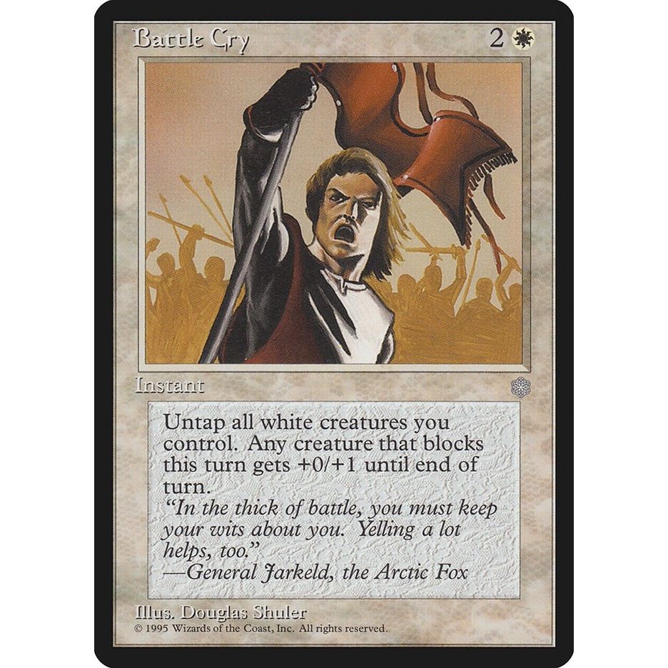 Image for Battle Cry (ICE) - Magic: The Gathering