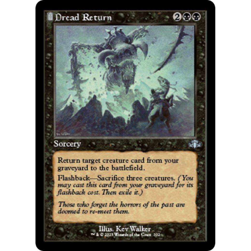 Image for Dread Return (Retro Frame) (302) (DMR) - Magic: The Gathering