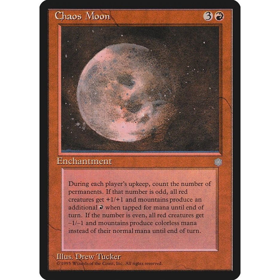 Image for Chaos Moon (ICE) - Magic: The Gathering