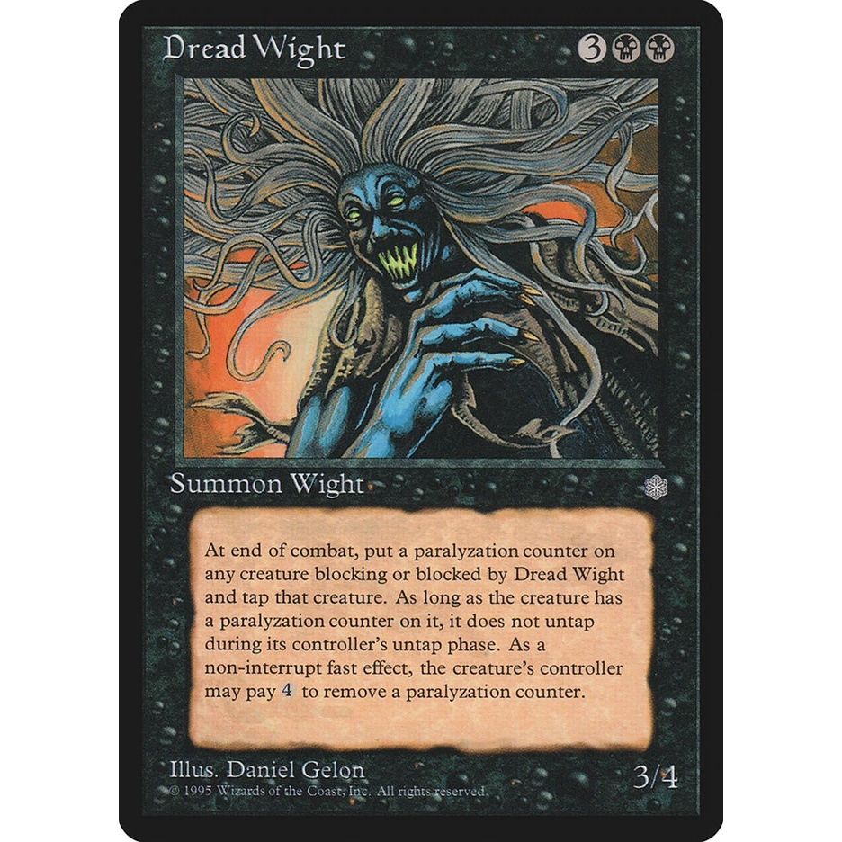 Image for Dread Wight (ICE) - Magic: The Gathering