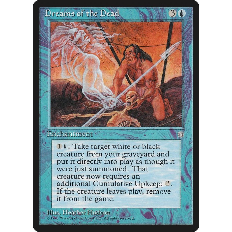Image for Dreams of the Dead (ICE) - Magic: The Gathering