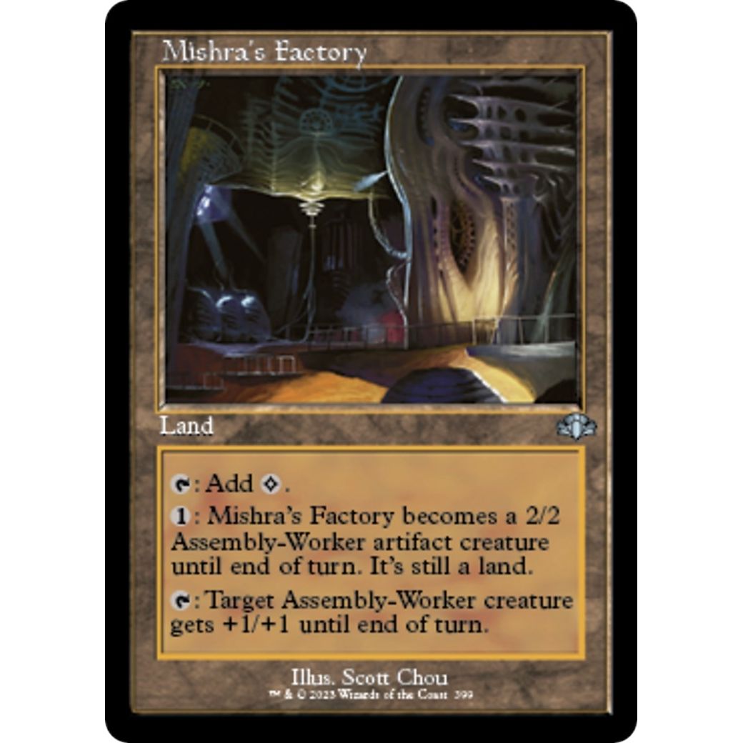 Image for Mishra's Factory (Retro Frame) (399) (DMR) - Magic: The Gathering