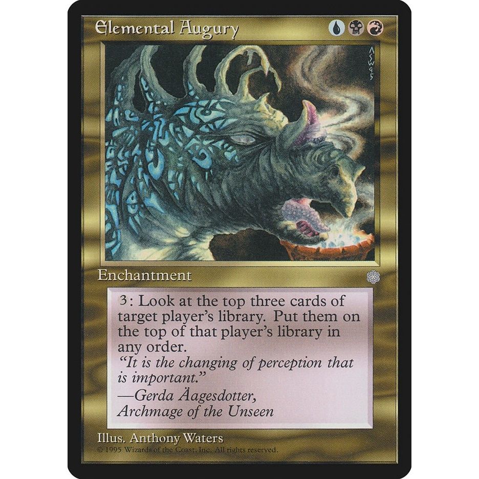 Image for Elemental Augury (ICE) - Magic: The Gathering