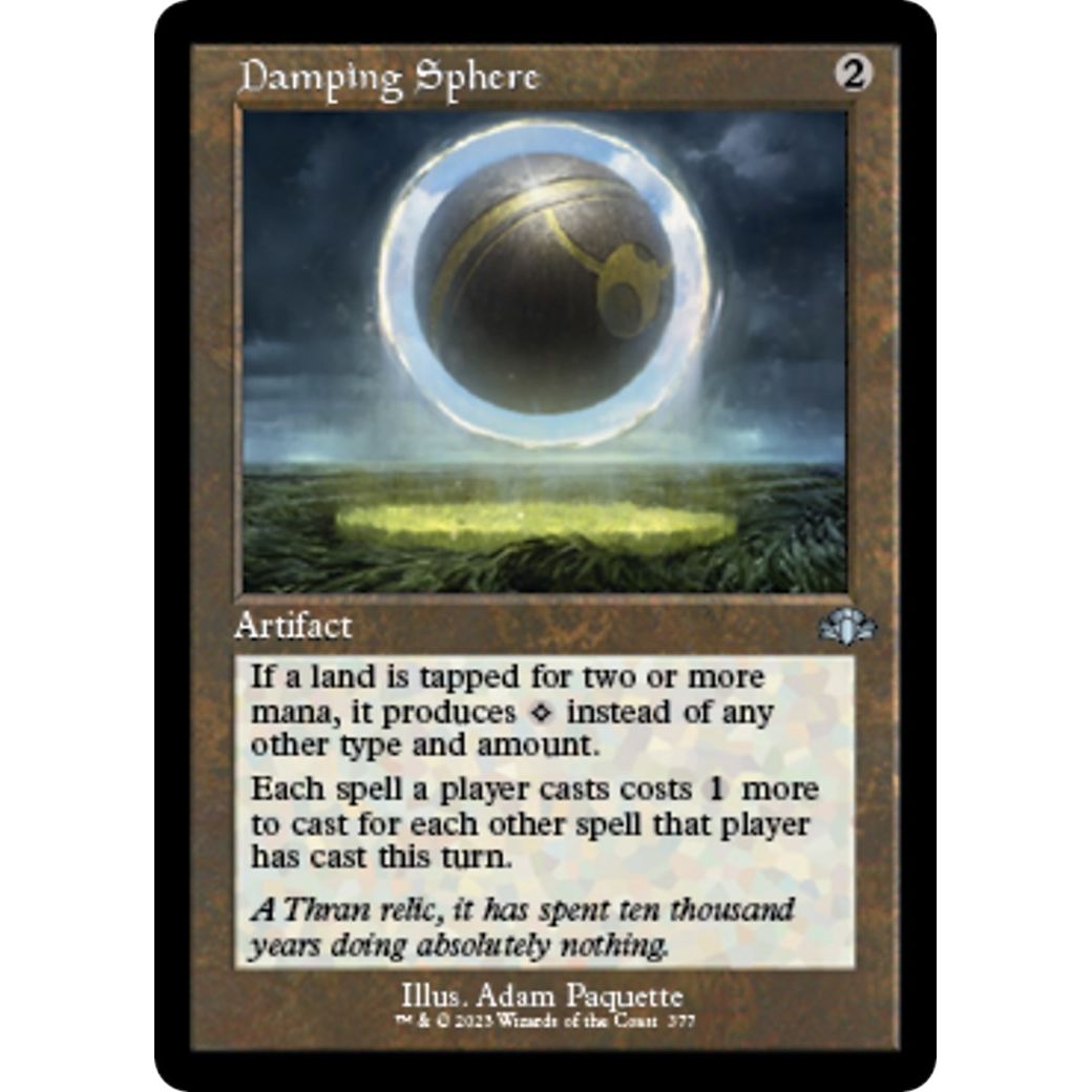 Image for Damping Sphere (Retro Frame) (377) (DMR) - Magic: The Gathering