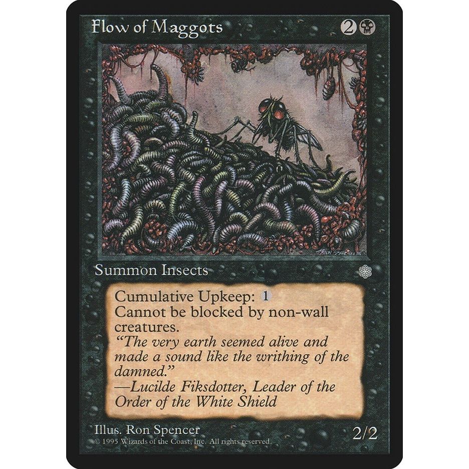 Image for Flow of Maggots (ICE) - Magic: The Gathering