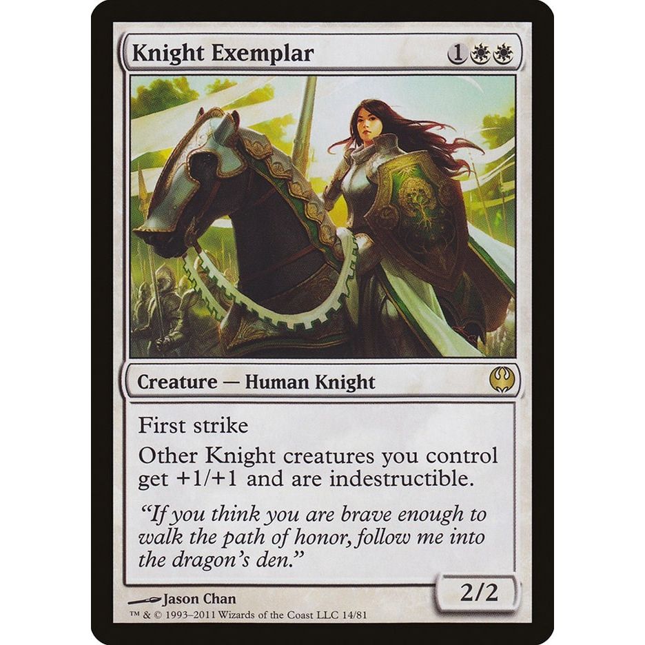 Image for Knight Exemplar (14) (DDG) - Magic: The Gathering