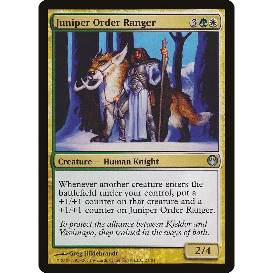 Image for Juniper Order Ranger (21) (DDG) - Magic: The Gathering
