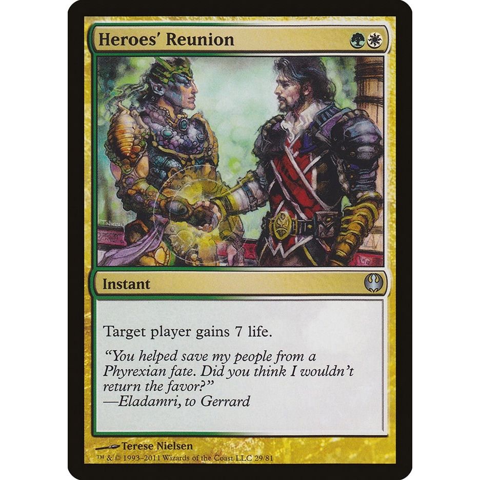 Image for Heroes' Reunion (29) (DDG) - Magic: The Gathering
