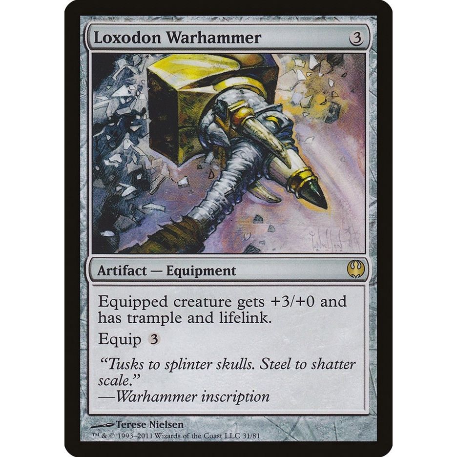 Image for Loxodon Warhammer (31) (DDG) - Magic: The Gathering