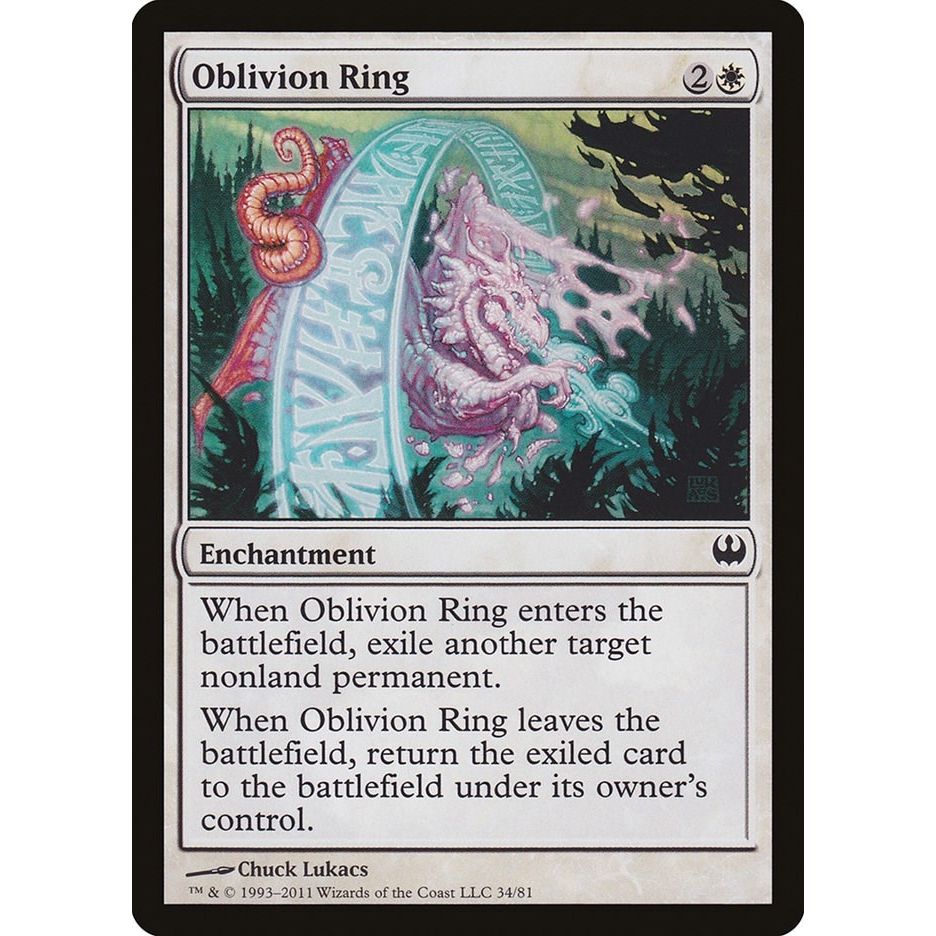 Image for Oblivion Ring (34) (DDG) - Magic: The Gathering