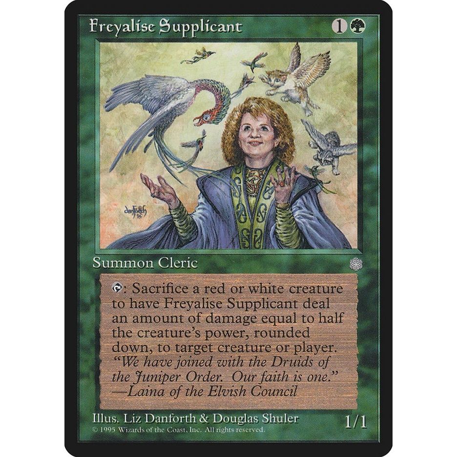 Image for Freyalise Supplicant (ICE) - Magic: The Gathering