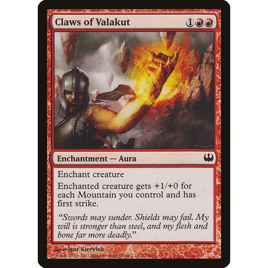Image for Claws of Valakut (72) (DDG) - Magic: The Gathering