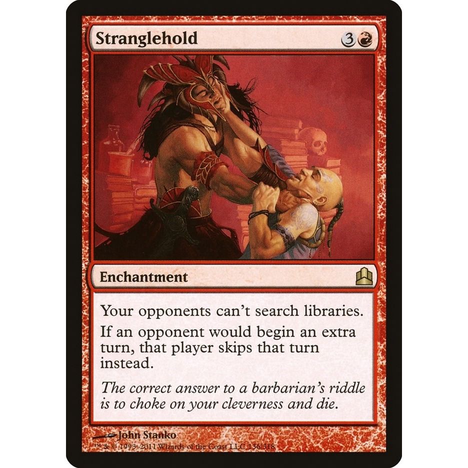 Image for Stranglehold (136) (CMD) - Magic: The Gathering