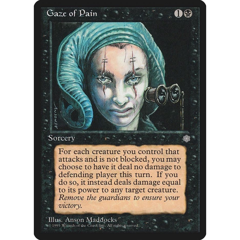 Image for Gaze of Pain (ICE) - Magic: The Gathering