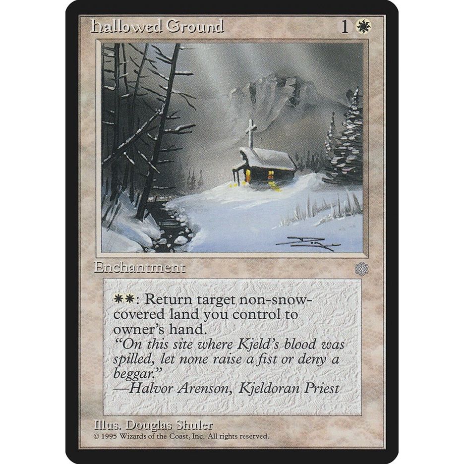 Image for Hallowed Ground (ICE) - Magic: The Gathering