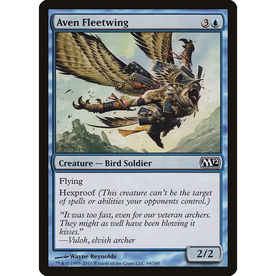 Image for Aven Fleetwing (44) (M12) - Magic: The Gathering