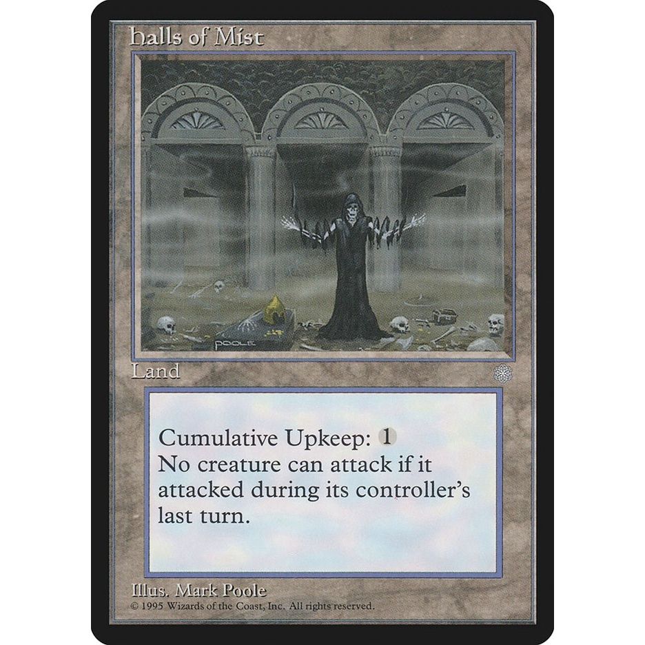Image for Halls of Mist (ICE) - Magic: The Gathering