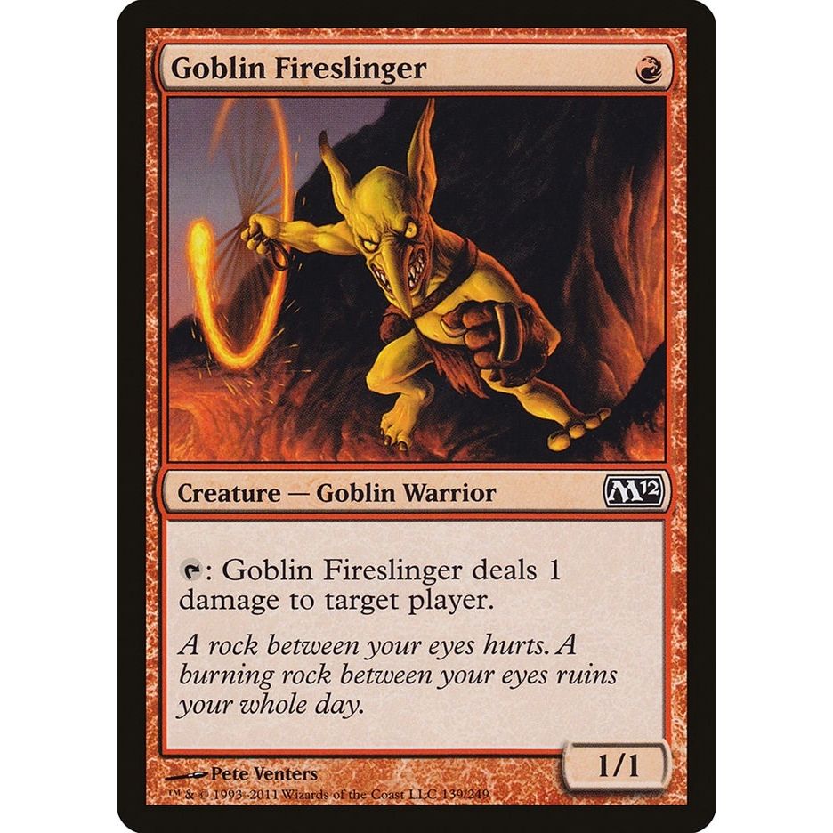 Image for Goblin Fireslinger (139) (M12) - Magic: The Gathering