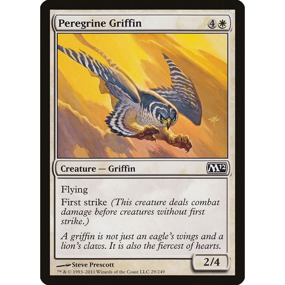 Image for Peregrine Griffin (29) (M12) - Magic: The Gathering