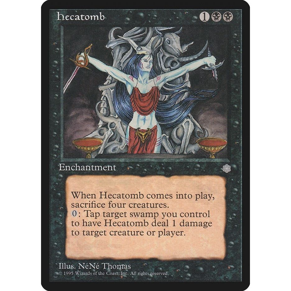 Image for Hecatomb (ICE) - Magic: The Gathering