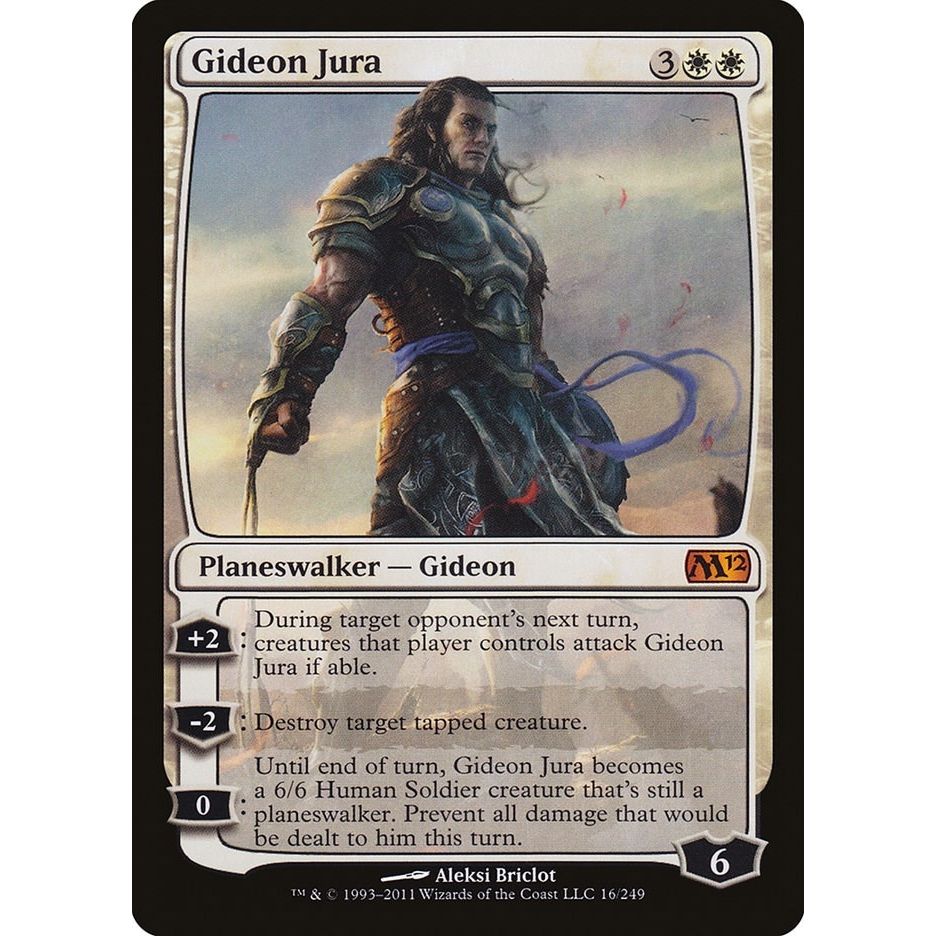 Image for Gideon Jura (16) (M12) - Magic: The Gathering