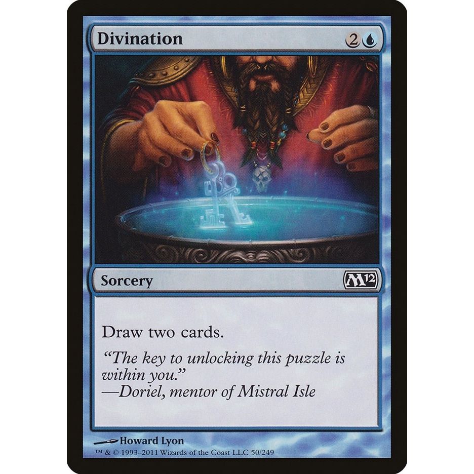 Image for Divination (50) (M12) - Magic: The Gathering