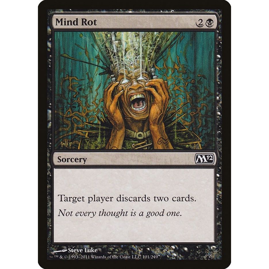 Image for Mind Rot (101) (M12) - Magic: The Gathering