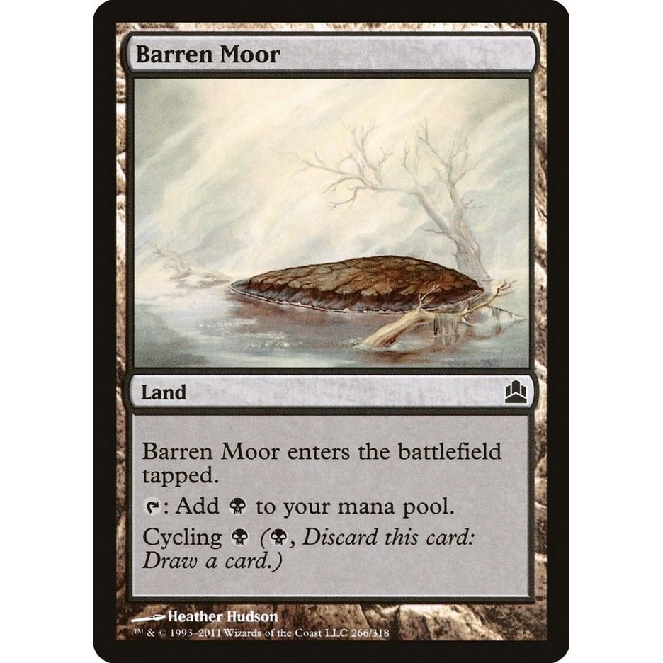 Image for Barren Moor (266) (CMD) - Magic: The Gathering