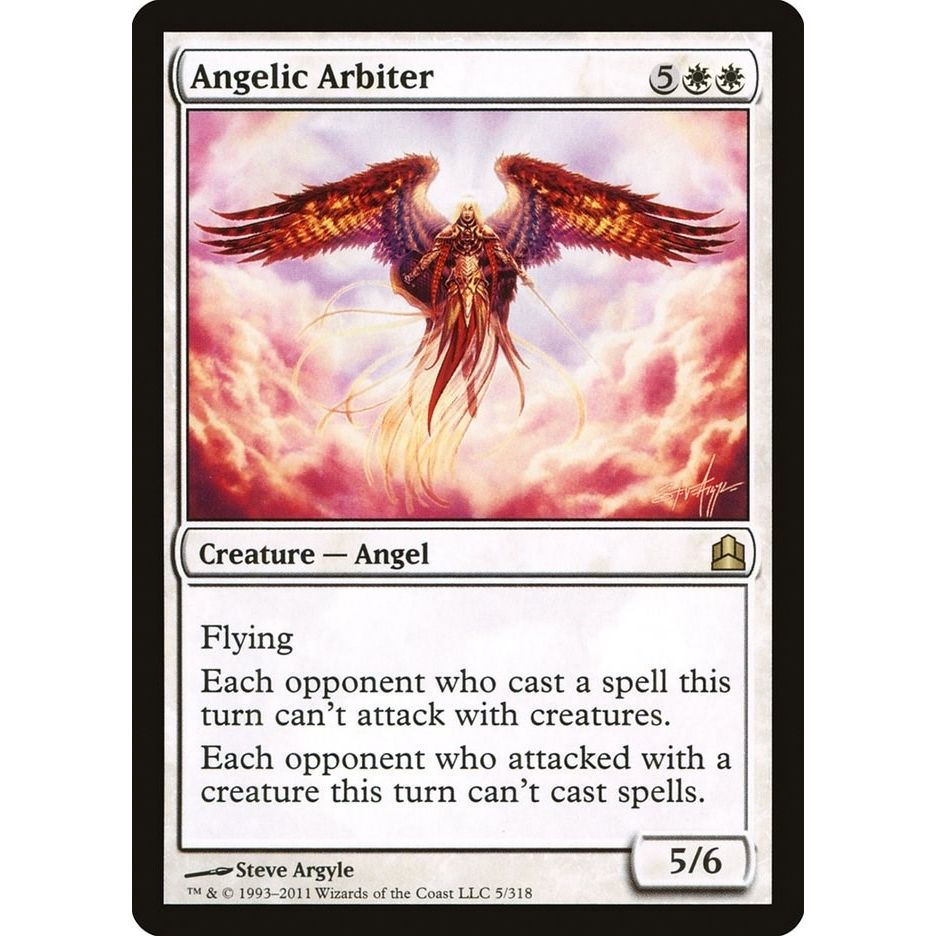 Image for Angelic Arbiter (5) (CMD) - Magic: The Gathering