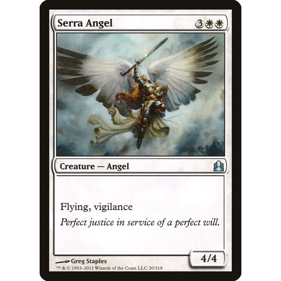 Image for Serra Angel (30) (CMD) - Magic: The Gathering