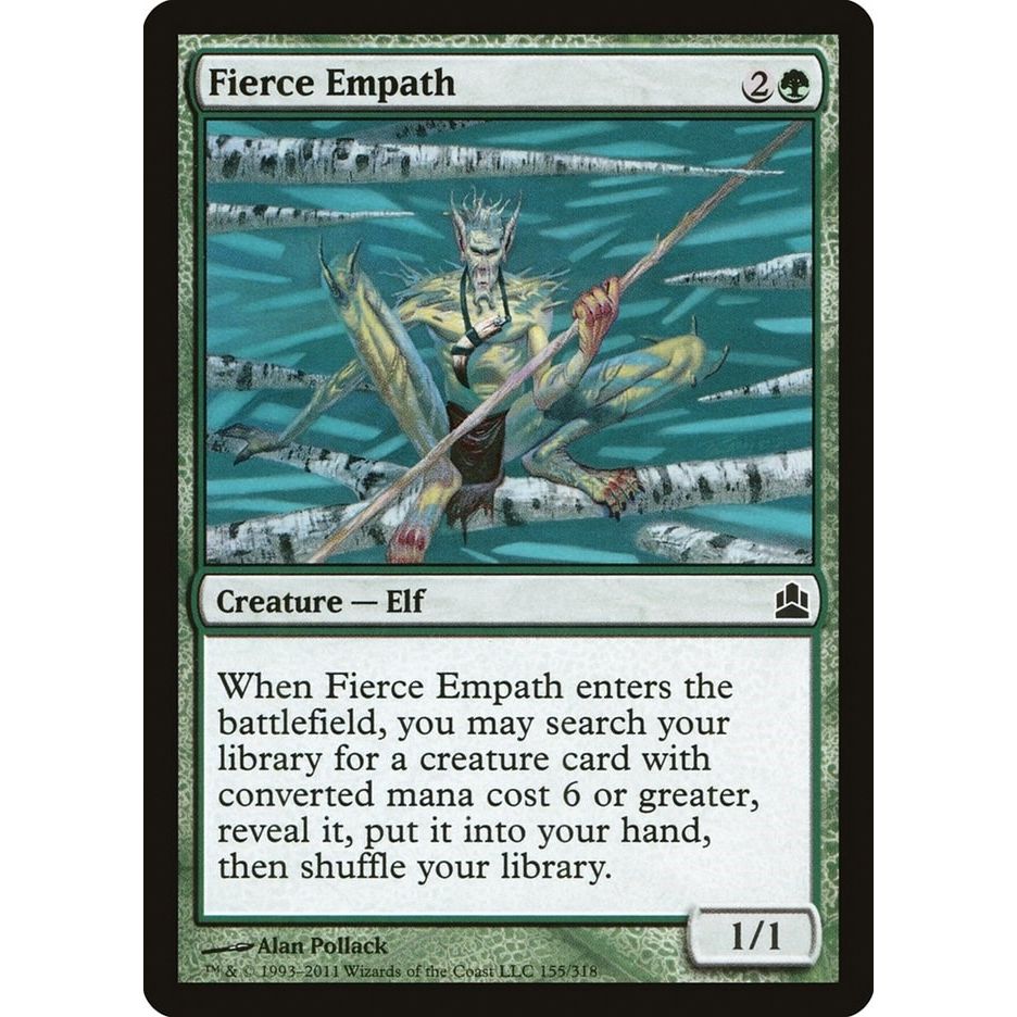 Image for Fierce Empath (155) (CMD) - Magic: The Gathering