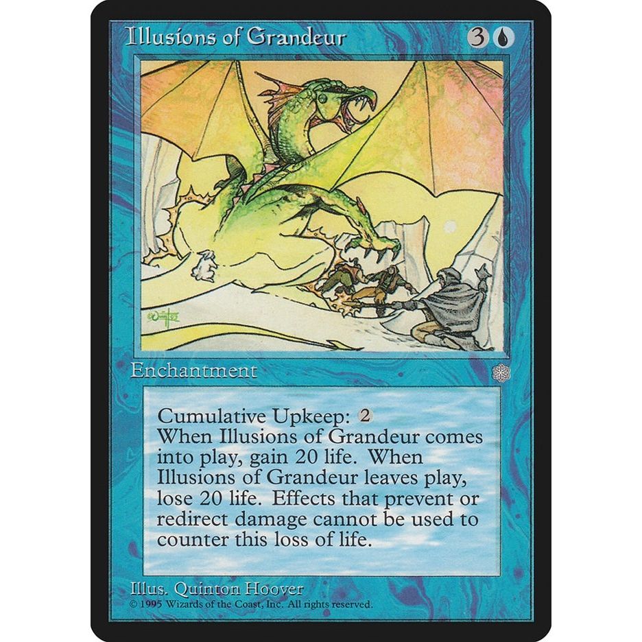 Image for Illusions of Grandeur (ICE) - Magic: The Gathering