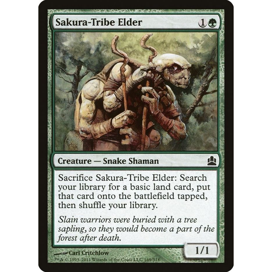 Image for Sakura-Tribe Elder (169) (CMD) - Magic: The Gathering
