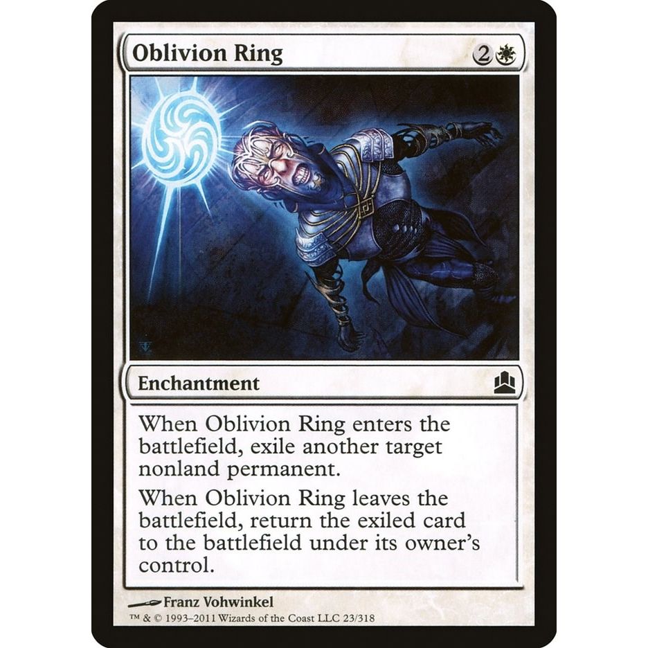 Image for Oblivion Ring (23) (CMD) - Magic: The Gathering