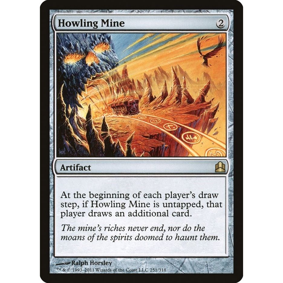 Image for Howling Mine (251) (CMD) - Magic: The Gathering