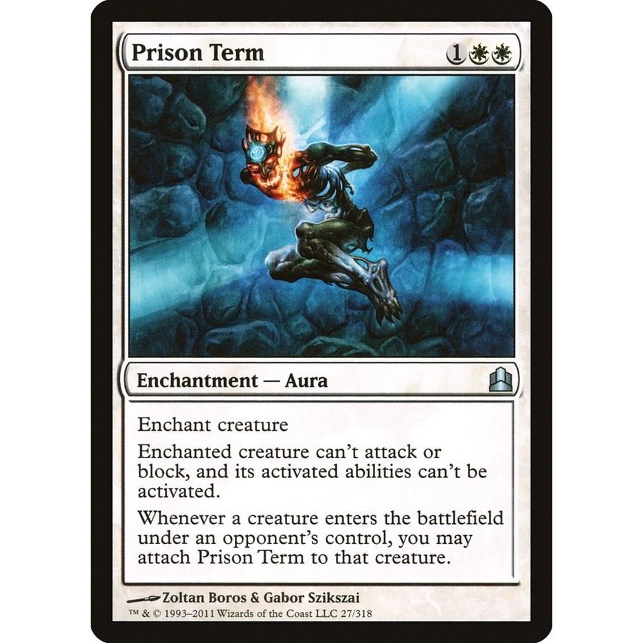 Image for Prison Term (27) (CMD) - Magic: The Gathering