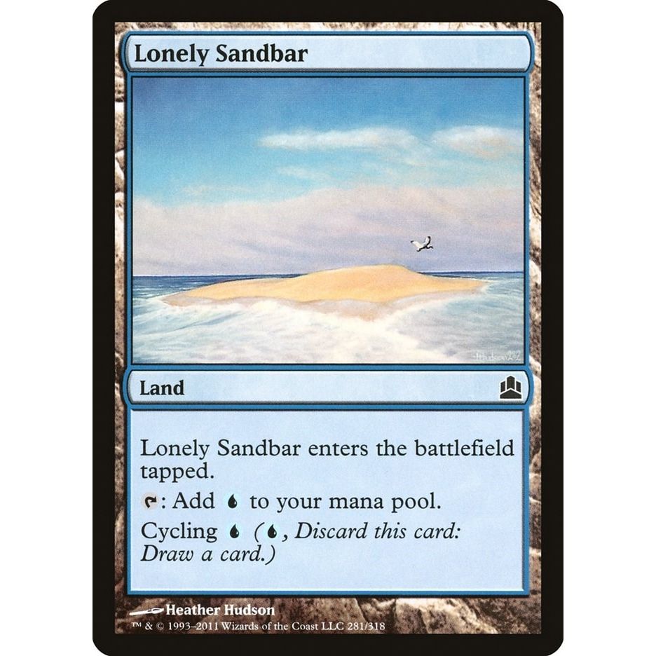 Image for Lonely Sandbar (281) (CMD) - Magic: The Gathering