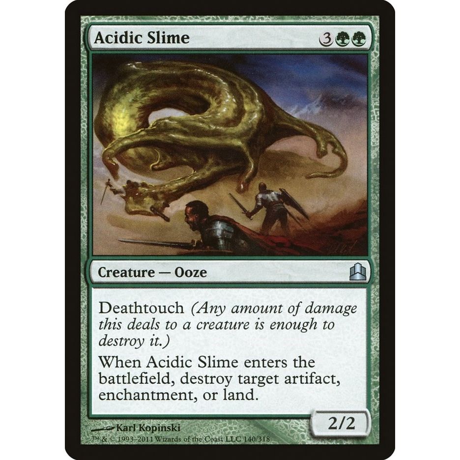 Image for Acidic Slime (140) (CMD) - Magic: The Gathering