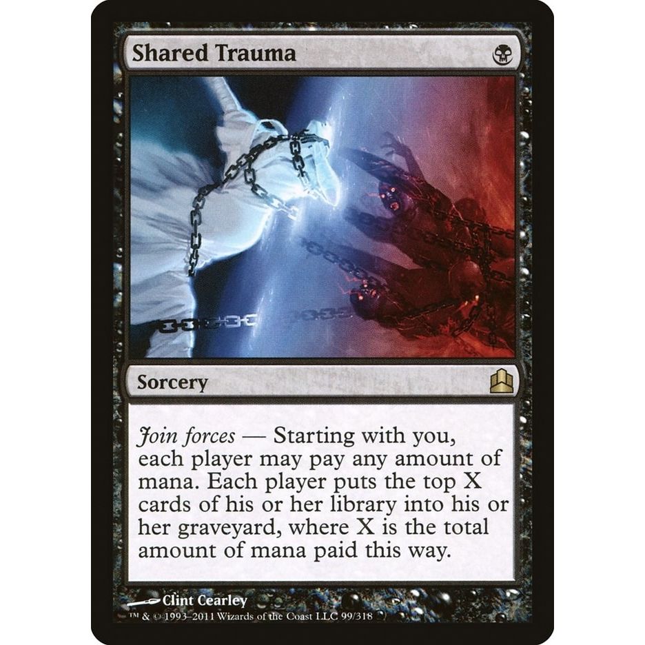 Image for Shared Trauma (99) (CMD) - Magic: The Gathering