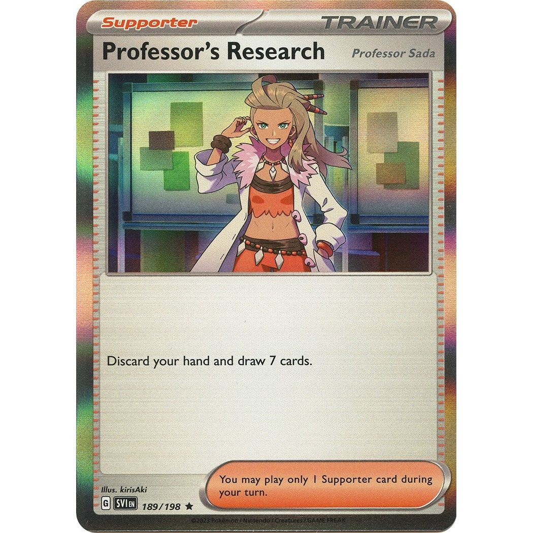 Image for Professor's Research (189/198) (SVI) - Pokemon
