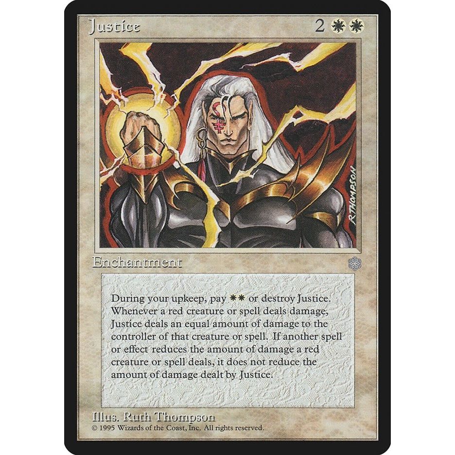 Image for Justice (ICE) - Magic: The Gathering