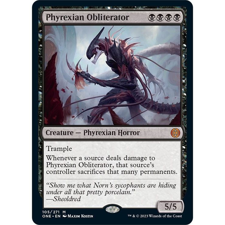 Image for Phyrexian Obliterator (105) (ONE) - Magic: The Gathering