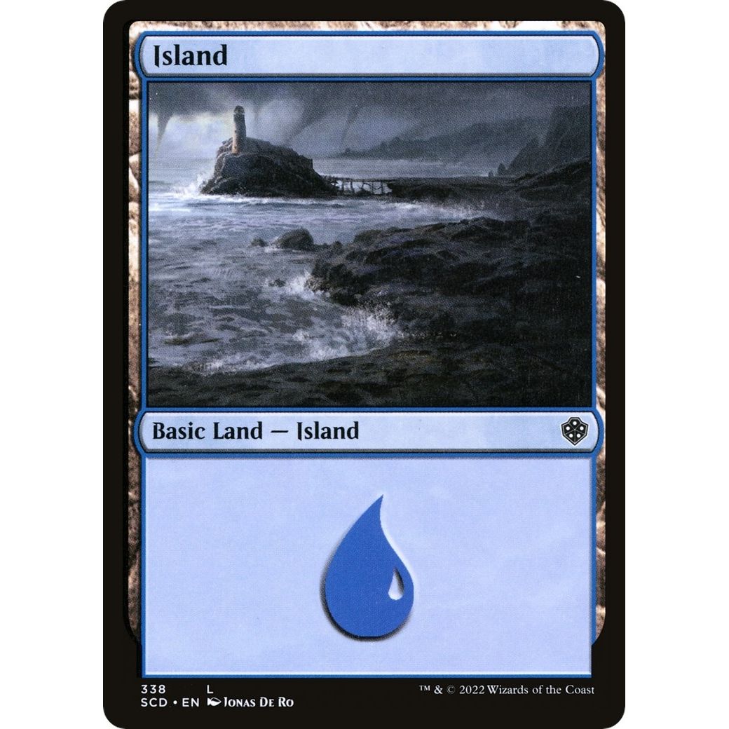 Image for Island (338) (338) (SCD) - Magic: The Gathering