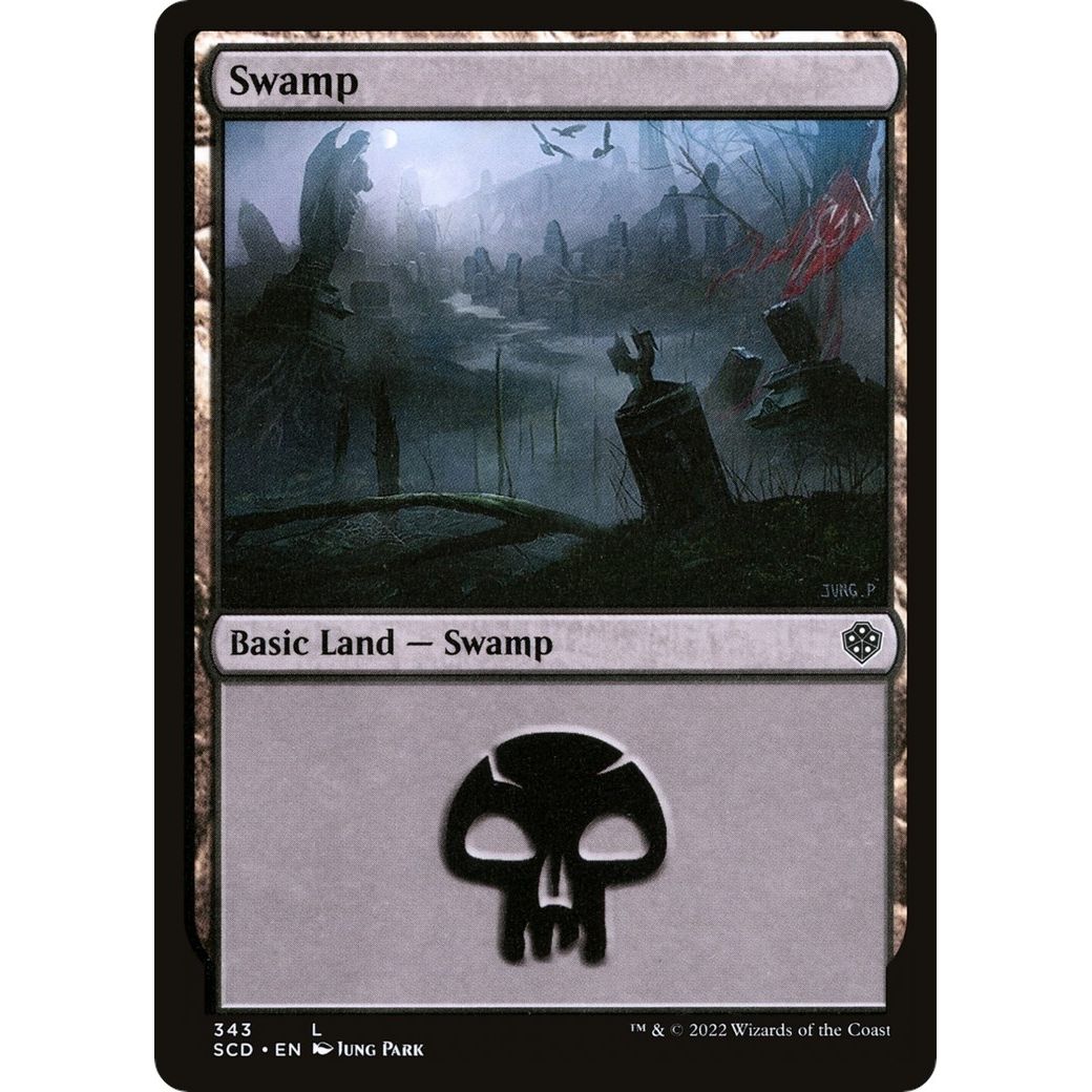 Image for Swamp (343) (343) (SCD) - Magic: The Gathering