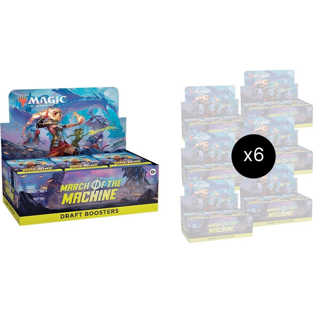 Image for March of the Machine - Draft Booster Box Case - Magic: The Gathering