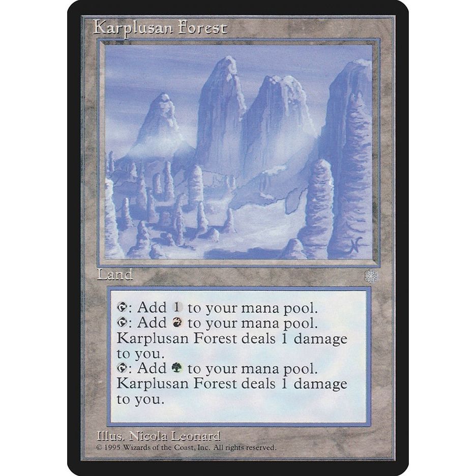 Image for Karplusan Forest (337) (ICE) - Magic: The Gathering