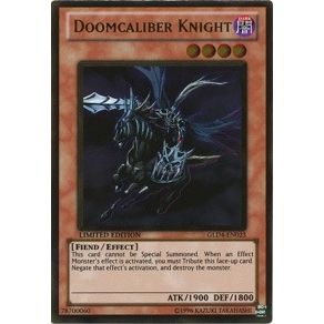 Image for Doomcaliber Knight (GLD4-EN023) (GLD4) - YuGiOh