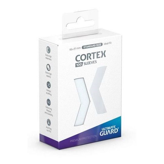 Image for Cortex Sleeves Standard Size - Glossy Clear (100ct.) - Card Sleeves