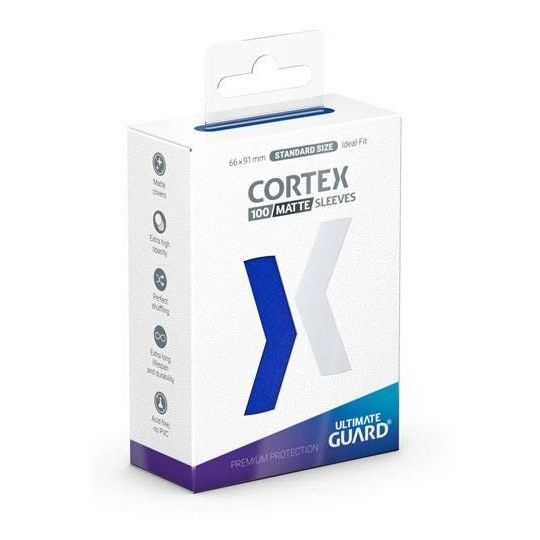 Image for Cortex Sleeves Standard Size - Matte Blue (100ct.) - Card Sleeves