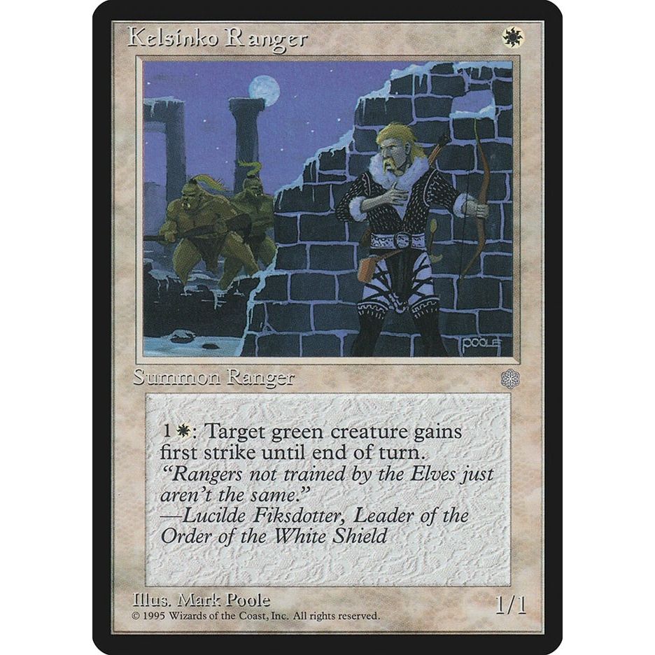 Image for Kelsinko Ranger (ICE) - Magic: The Gathering